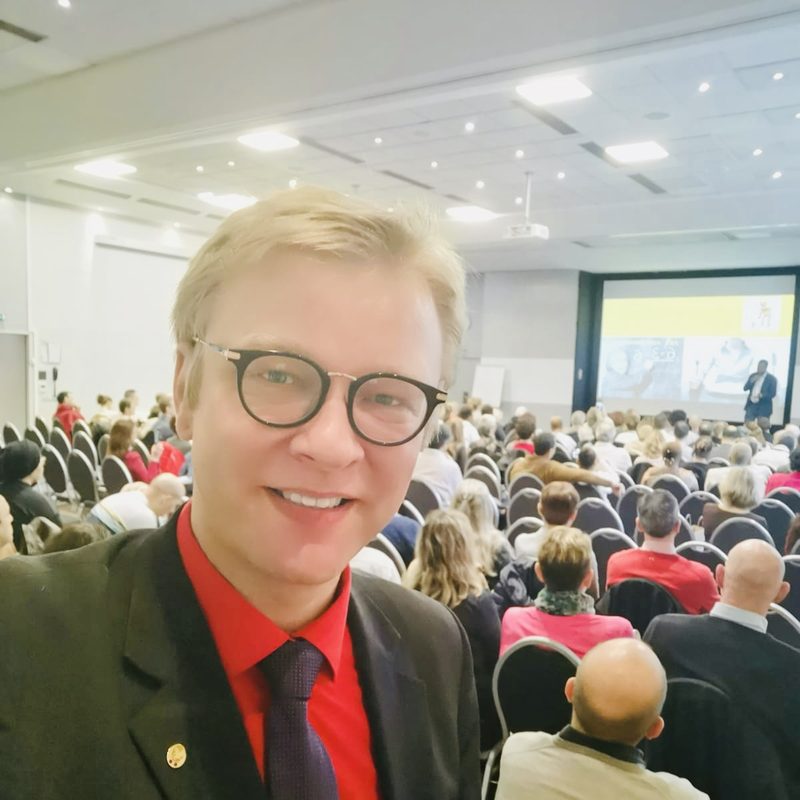 Une formation en salle avec l'équipe